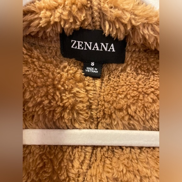 teddy hooded cardigan - Picture 3 of 7